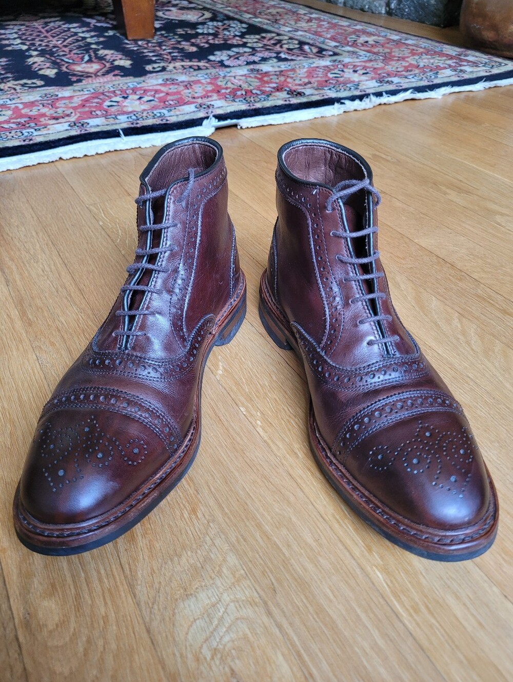 Allen Edmonds Hamillton Oxford Dress Boots 4327